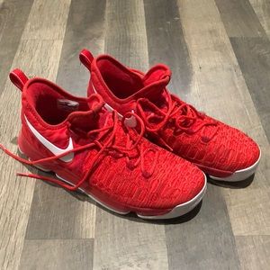 Nike Zoom KD 9 Red/White Size 13